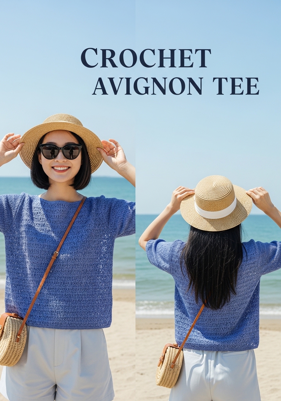 Crochet Avignon Tee