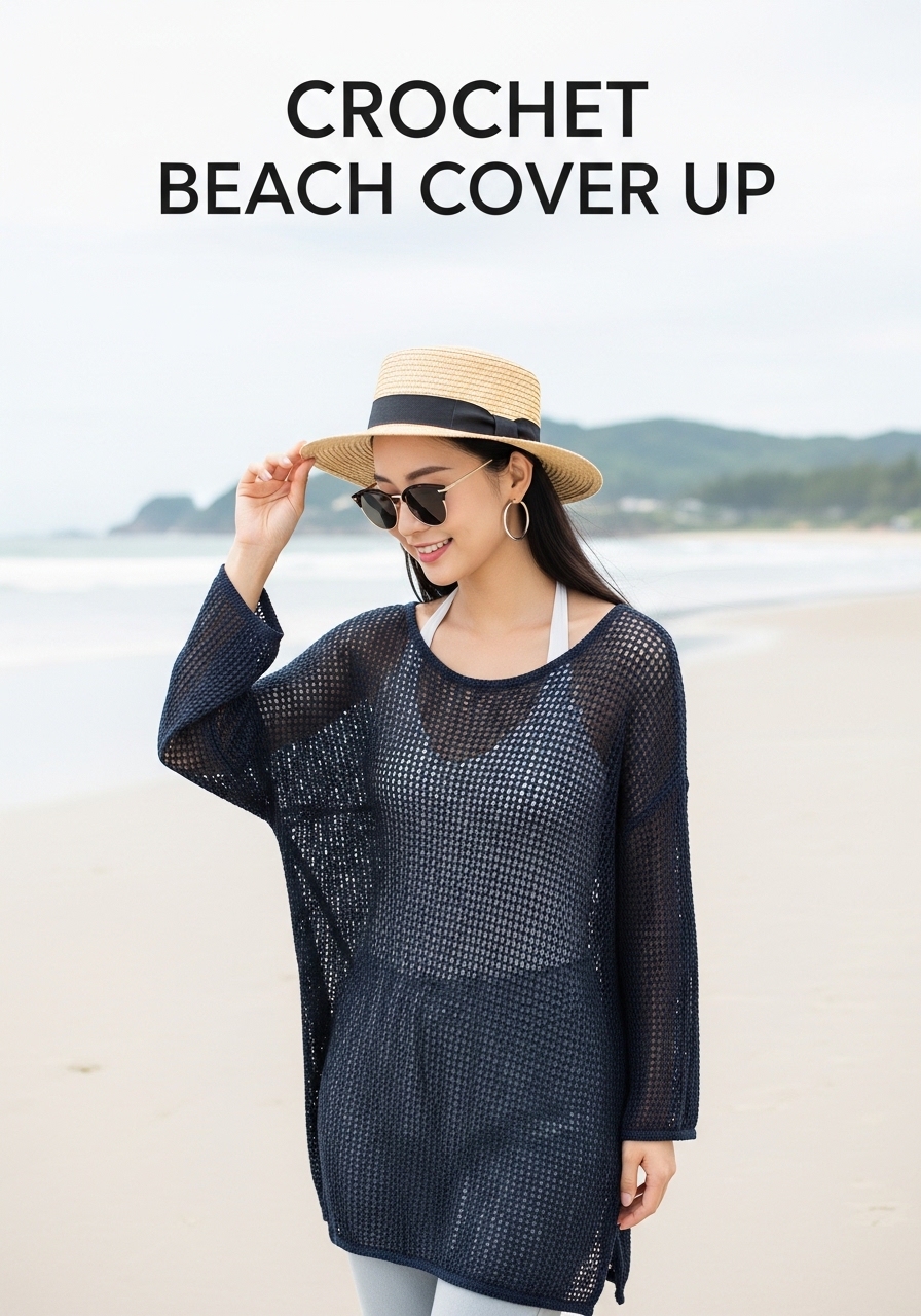 Crochet Beach Cover Up