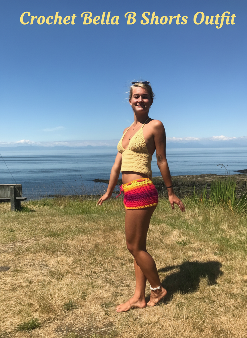 Crochet Bella B Shorts Outfit