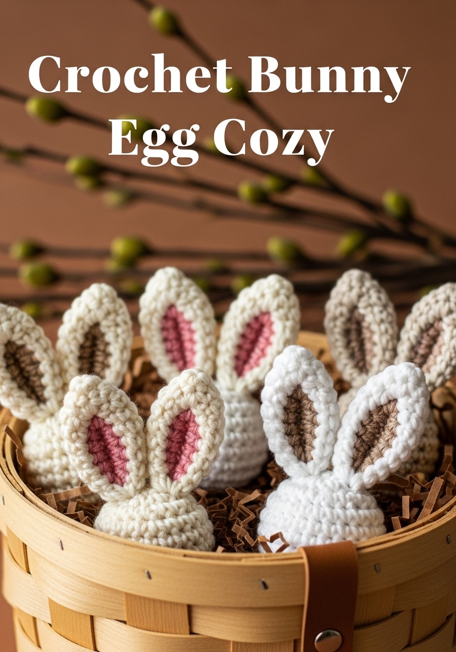 Crochet Bunny Egg Cozy