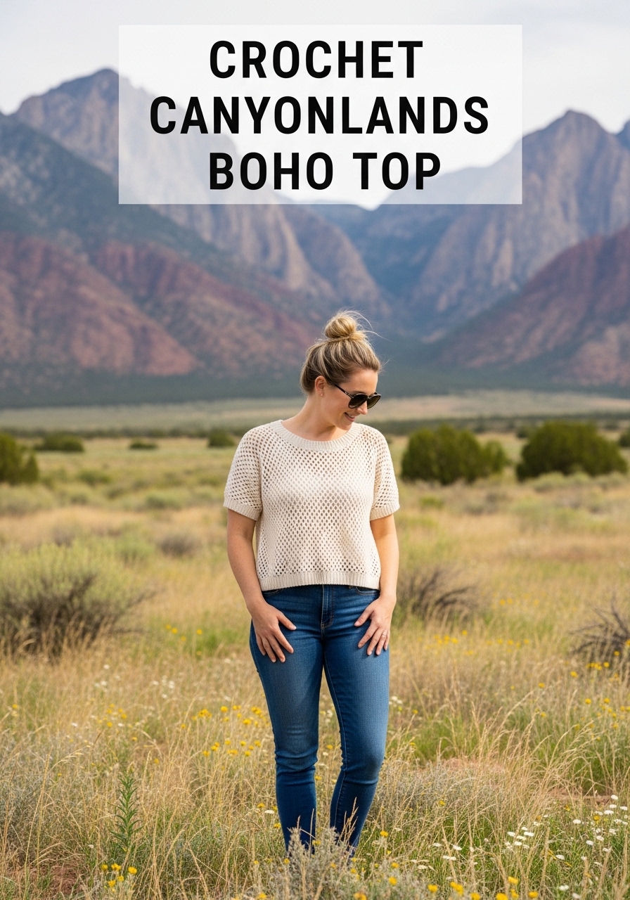Crochet Canyonlands Boho Top