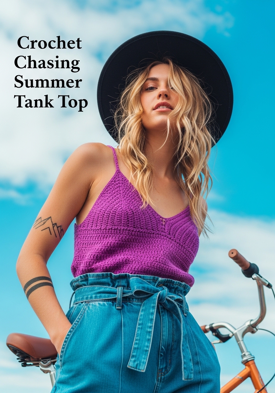 Crochet Chasing Summer Tank Top