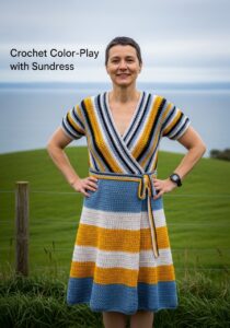Crochet Color-Play Sundress