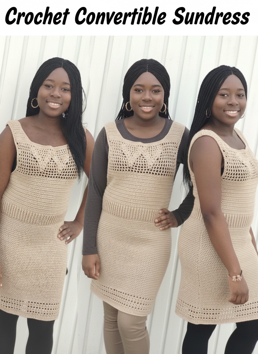 Crochet Convertible Sundress