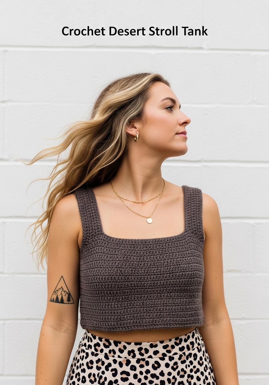 Crochet Desert Stroll Tank