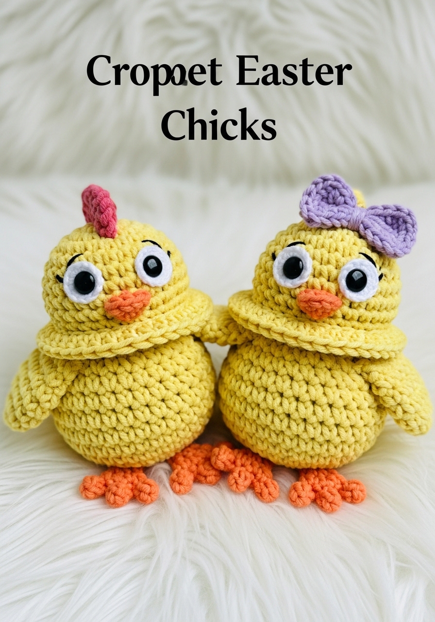 Crochet Easter Chicks