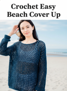 Crochet Easy Beach Cover Up
