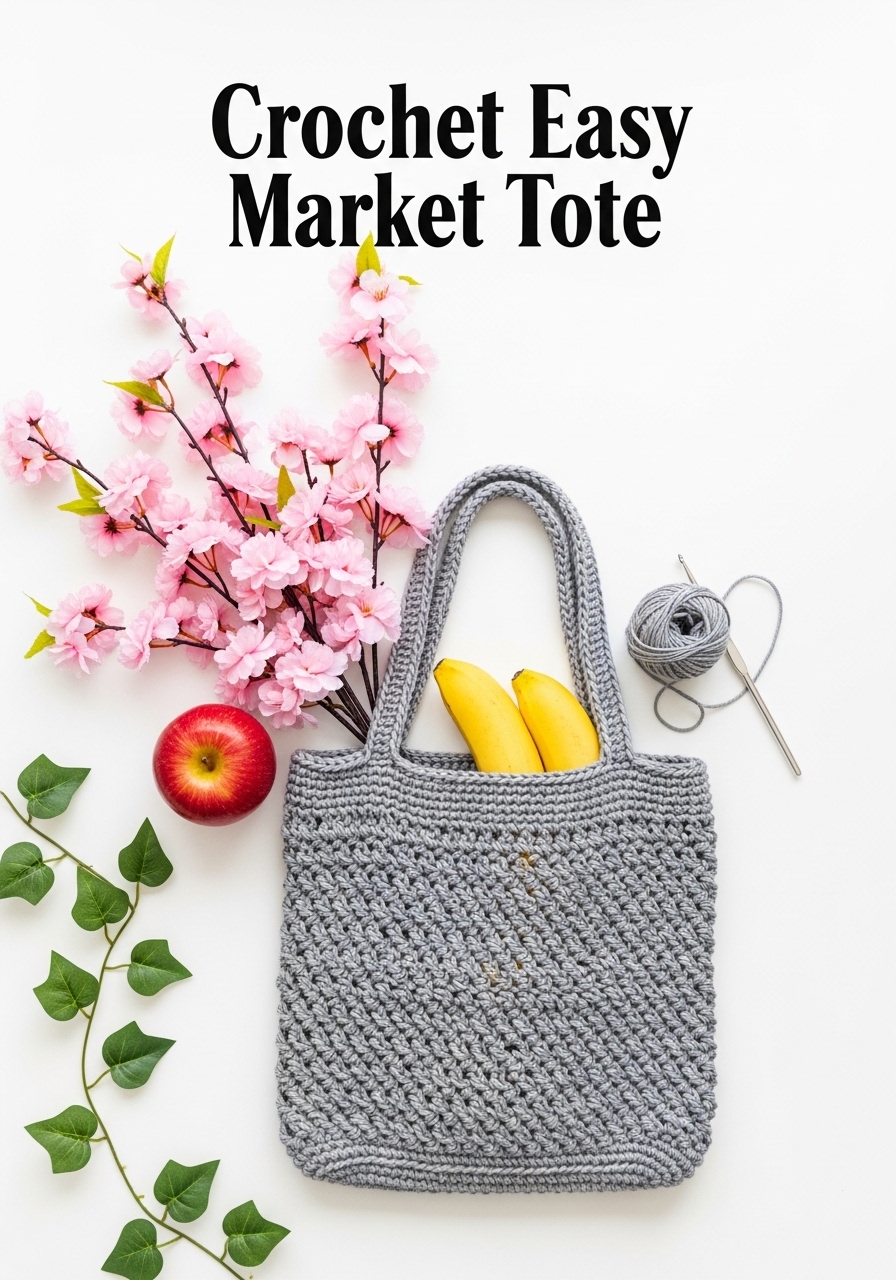 Crochet Easy Market Tote