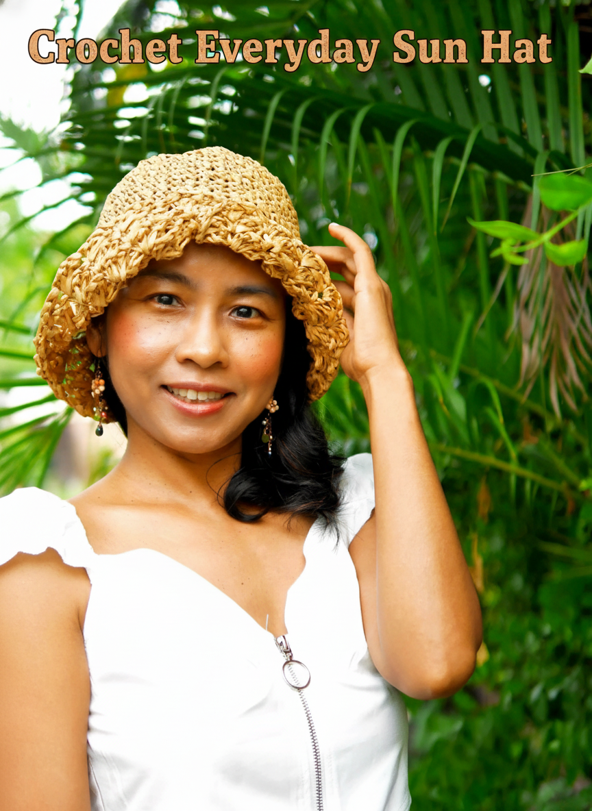 Crochet Everyday Sun Hat