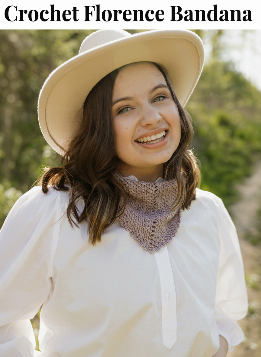 Crochet Florence Bandana