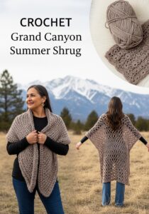 Crochet Grand Canyon Summer Shrug
