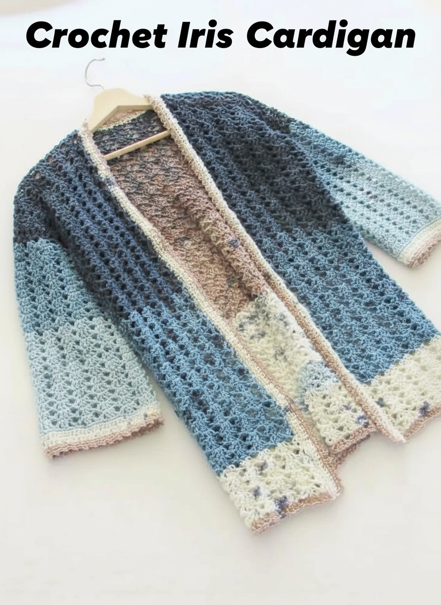 Crochet Iris Cardigan