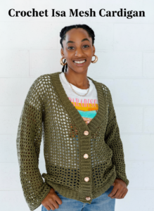 Crochet Issa Mesh Cardigan
