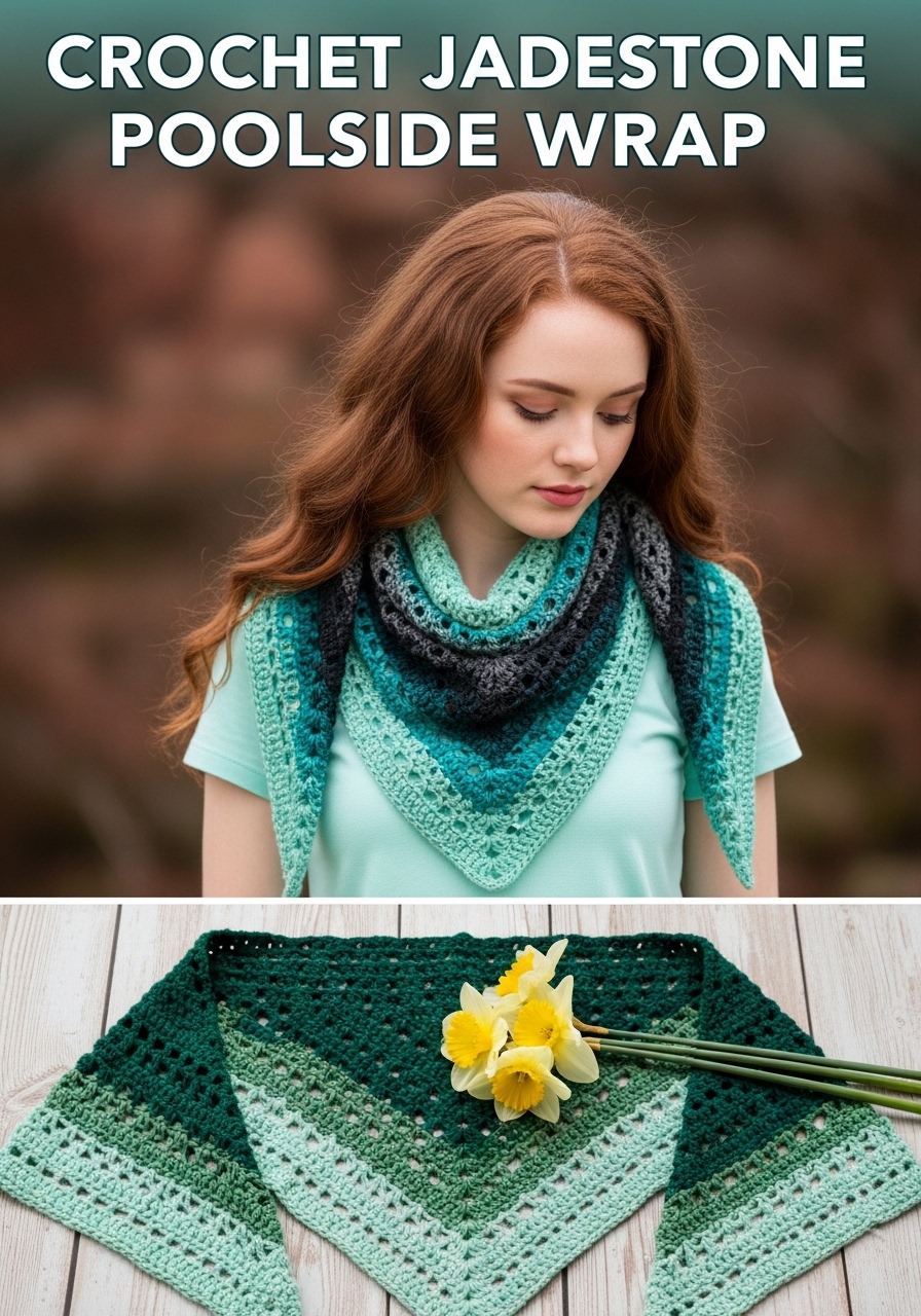 Crochet Jadestone Poolside Wrap