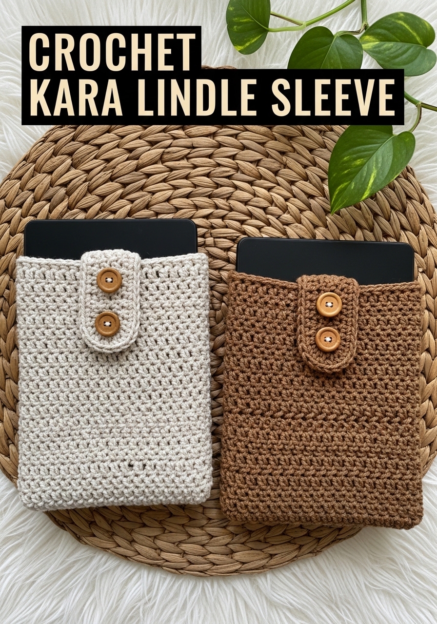 Crochet Kara Kindle Sleeve