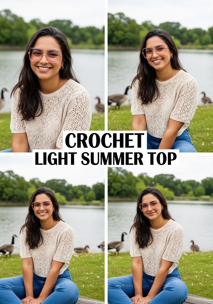 Crochet Light Summer Top