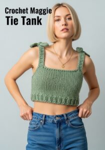 Crochet Maggie Tie Tank