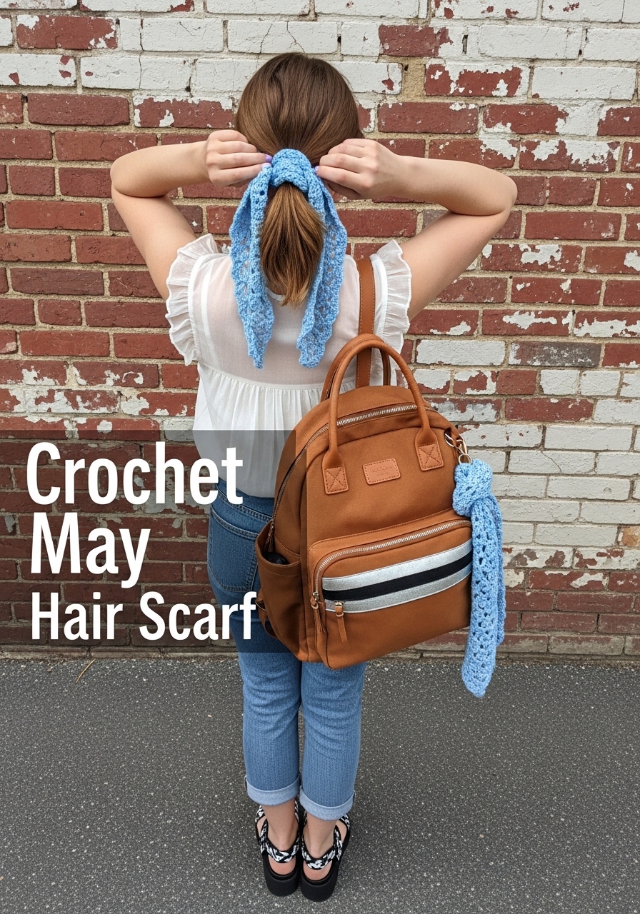 Crochet May Hair Scarf