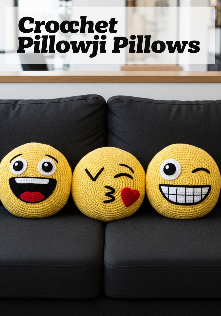 Crochet Pillowji Pillows