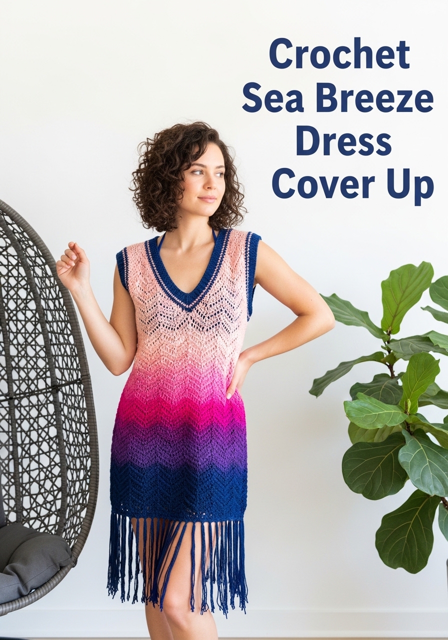 Crochet Sea Breeze Dress Cover Up