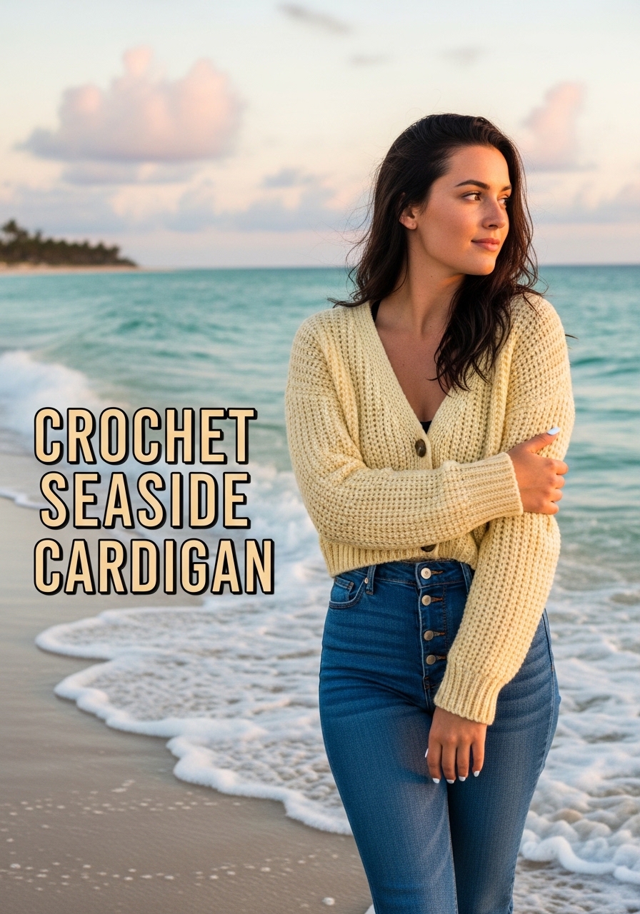 Crochet Seaside Cardigan