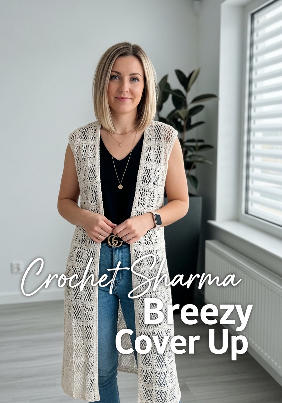 Crochet Sharma Breezy Cover Up