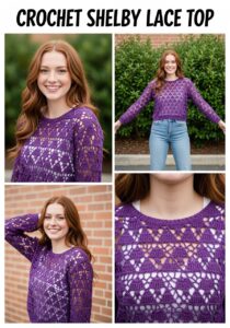 Crochet Shelby Lace Top