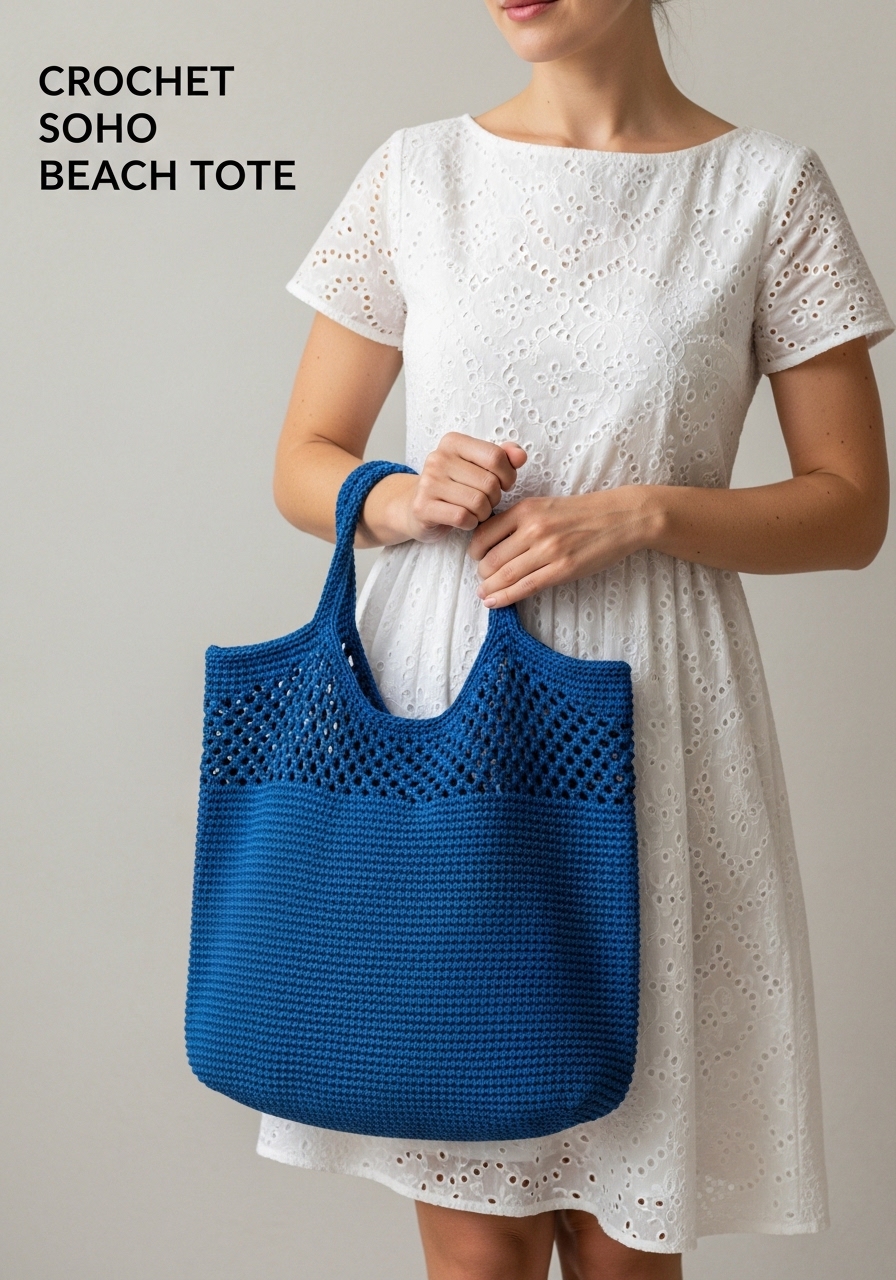 Crochet Soho Beach Tote