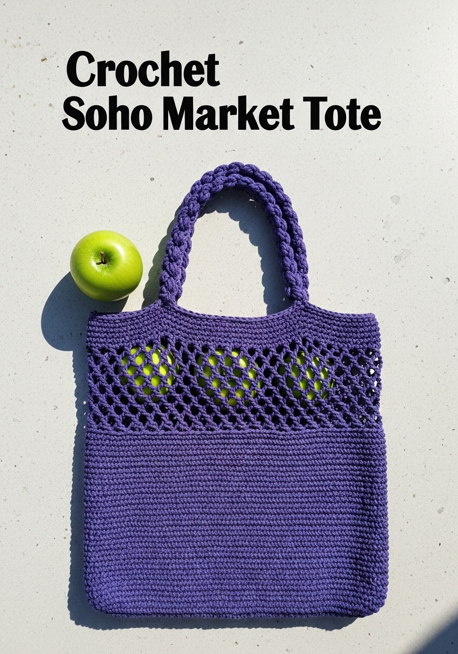 Crochet Soho Market Tote