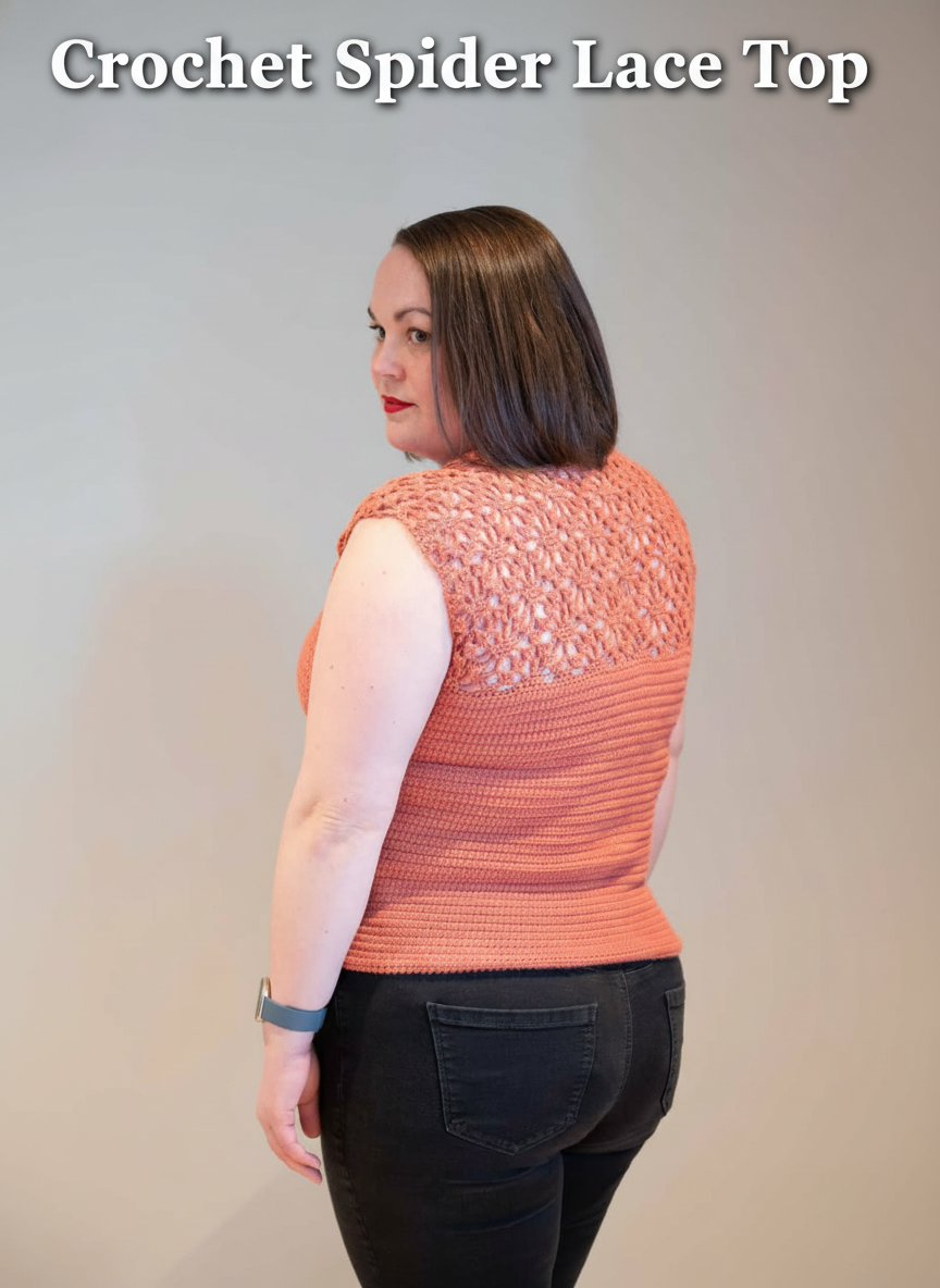 Crochet Spider Lace Top