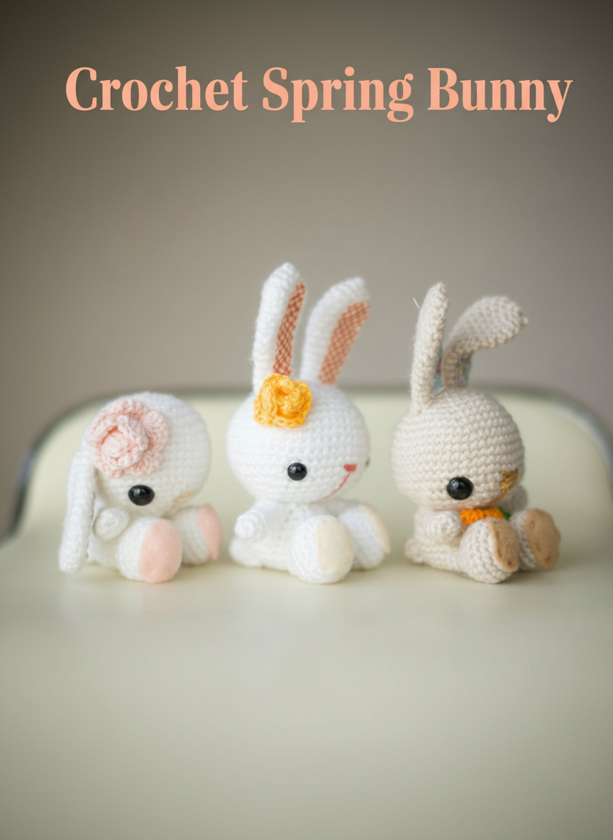 Crochet Spring Bunny