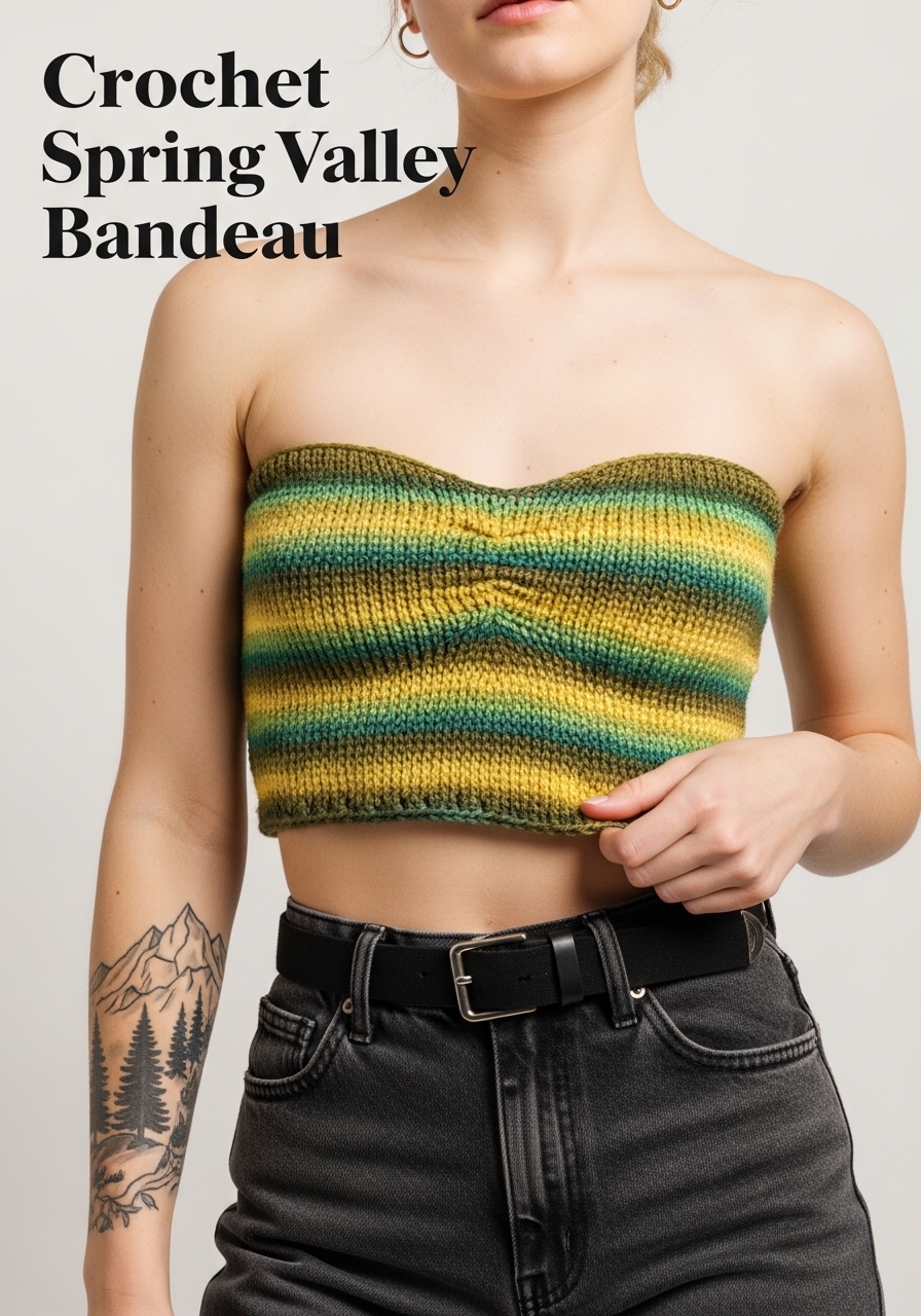 Crochet Spring Valley Bandeau