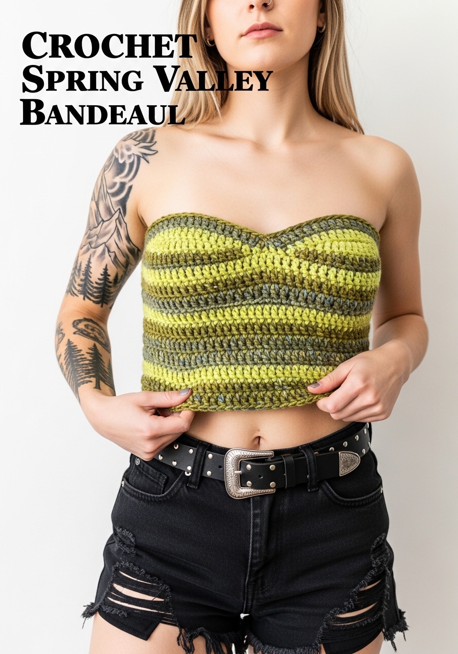 Crochet Spring Valley Bandeau