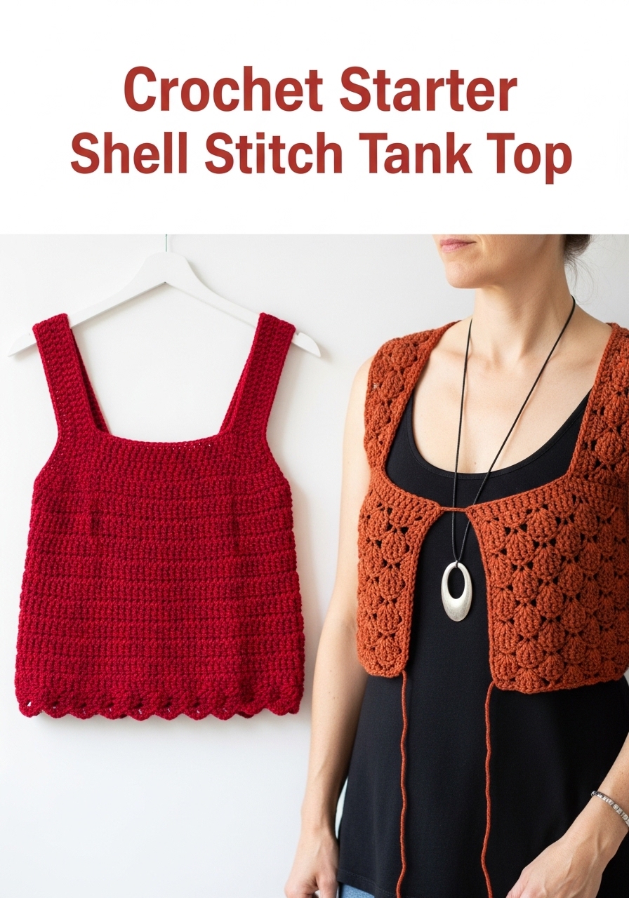 Shell Stitch Top 8 Crochet Shell Stitch Top Free Patterns - Yarn Nest Studio