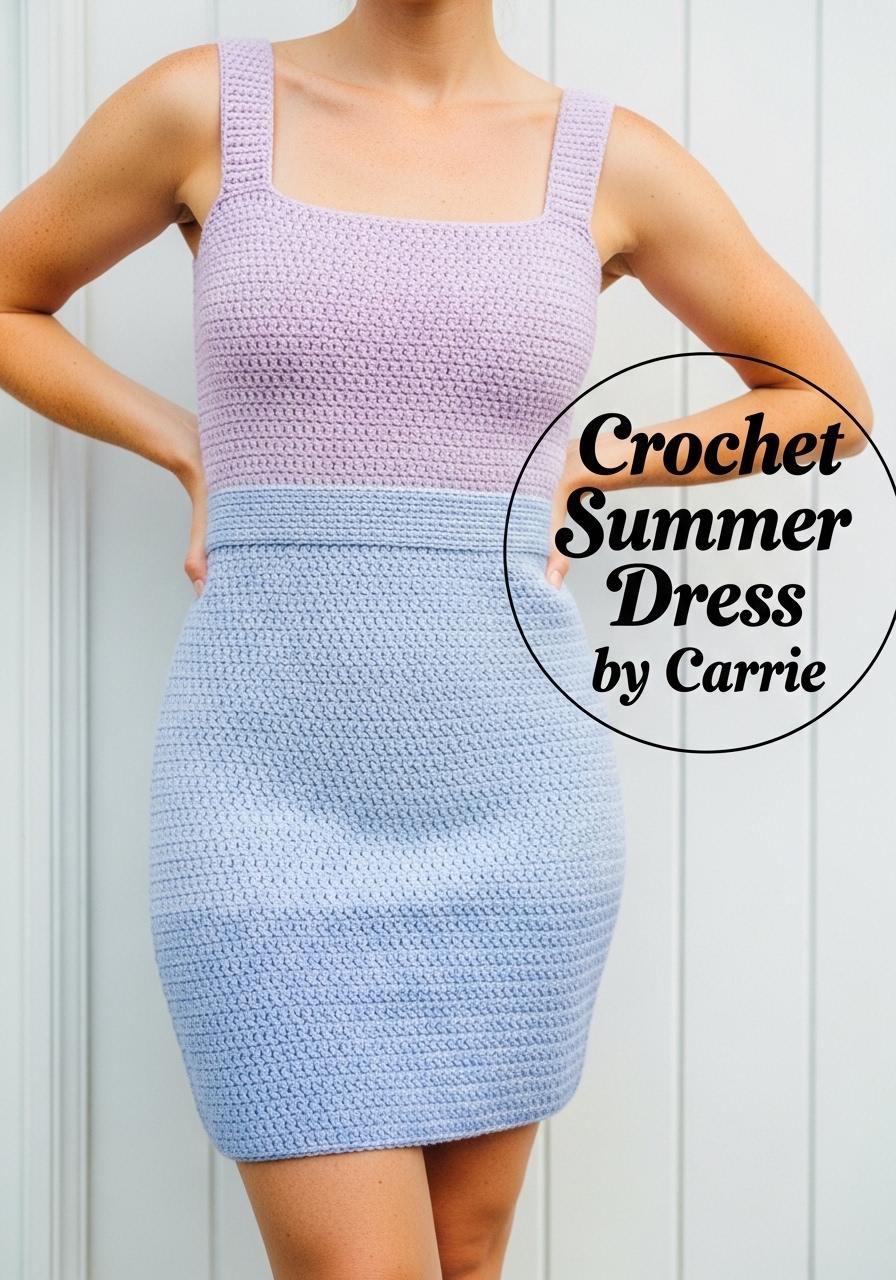 Crochet Summer Dress by Carrie