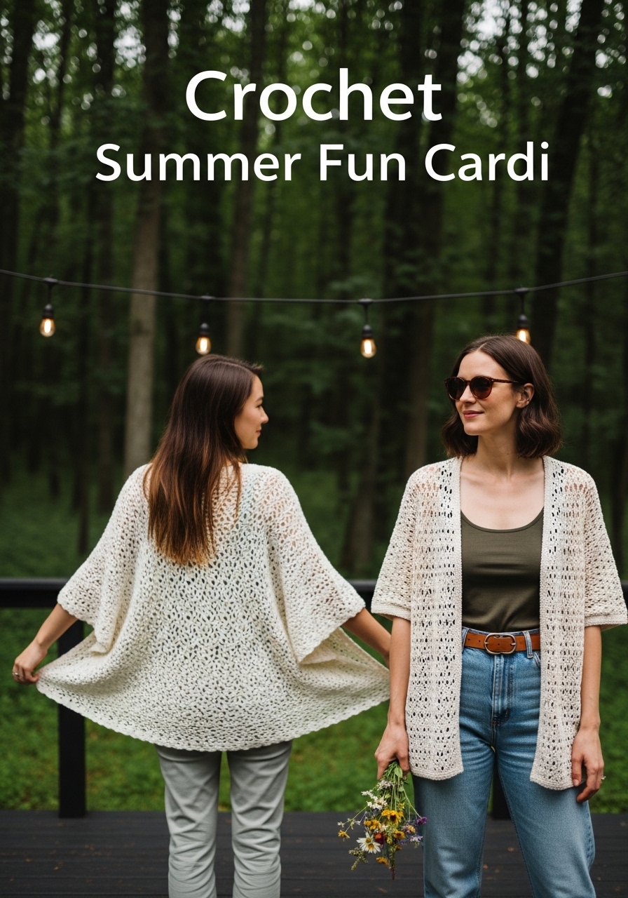 Crochet Summer Fun Cardi