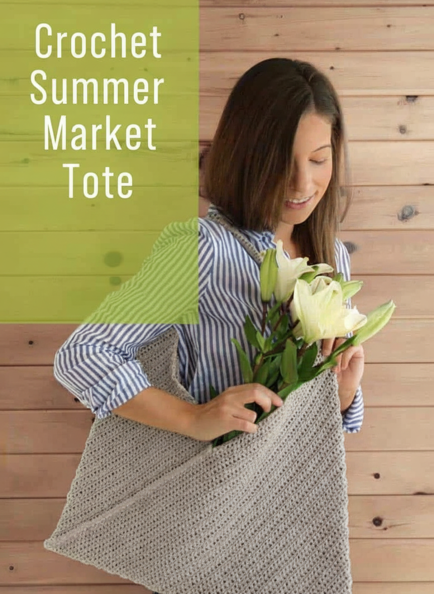 Crochet Summer Market Tote