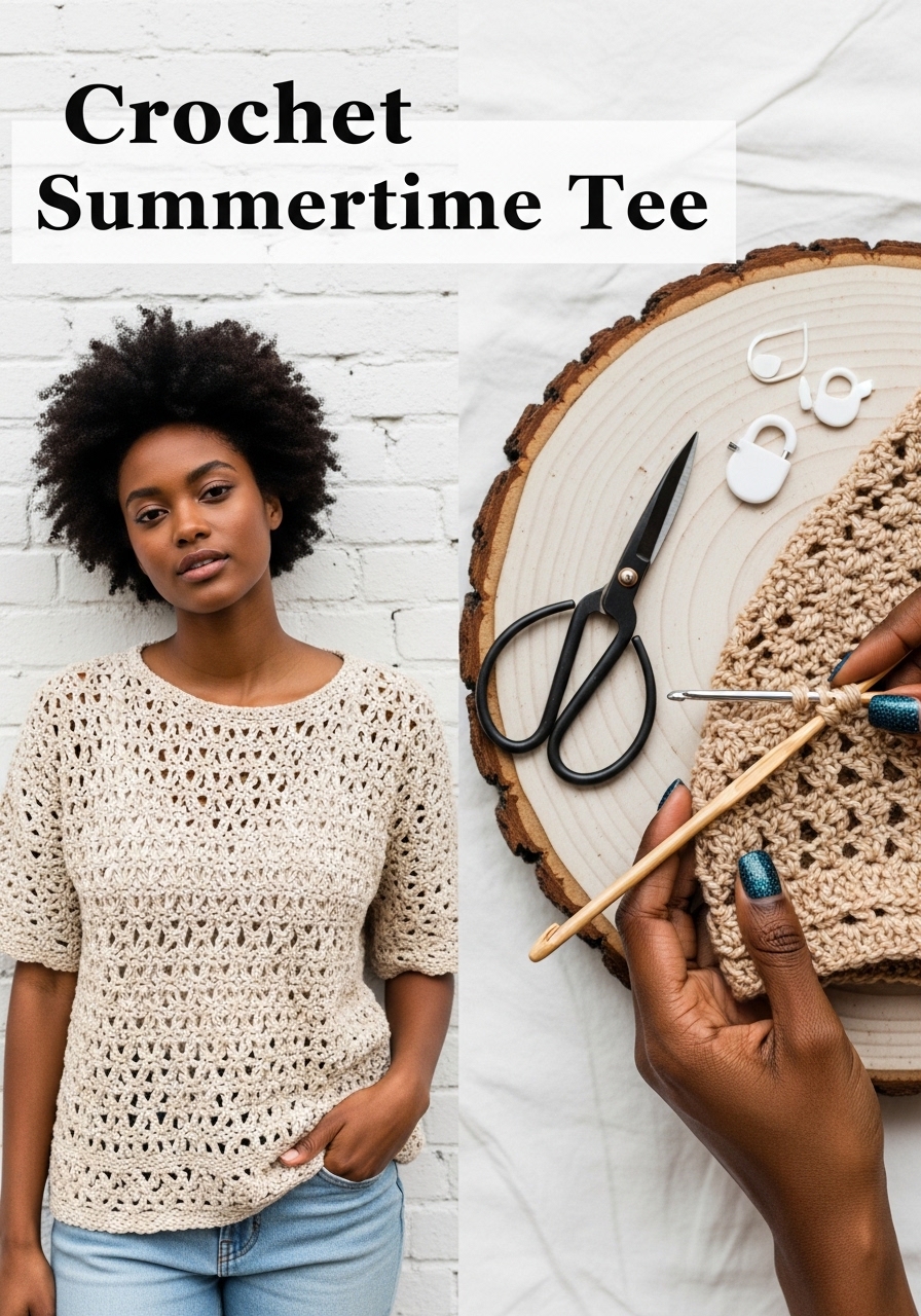 Crochet Summertime Tee
