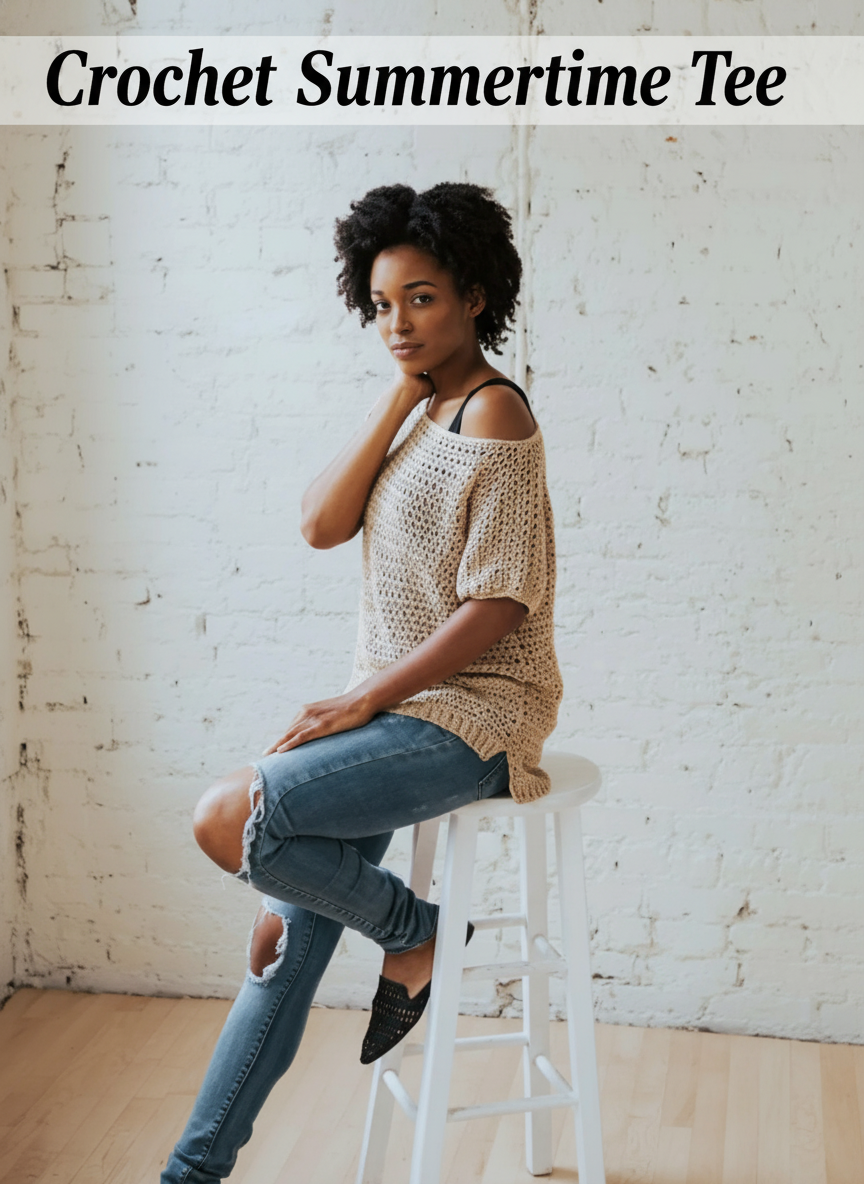 Crochet Summertime Tee