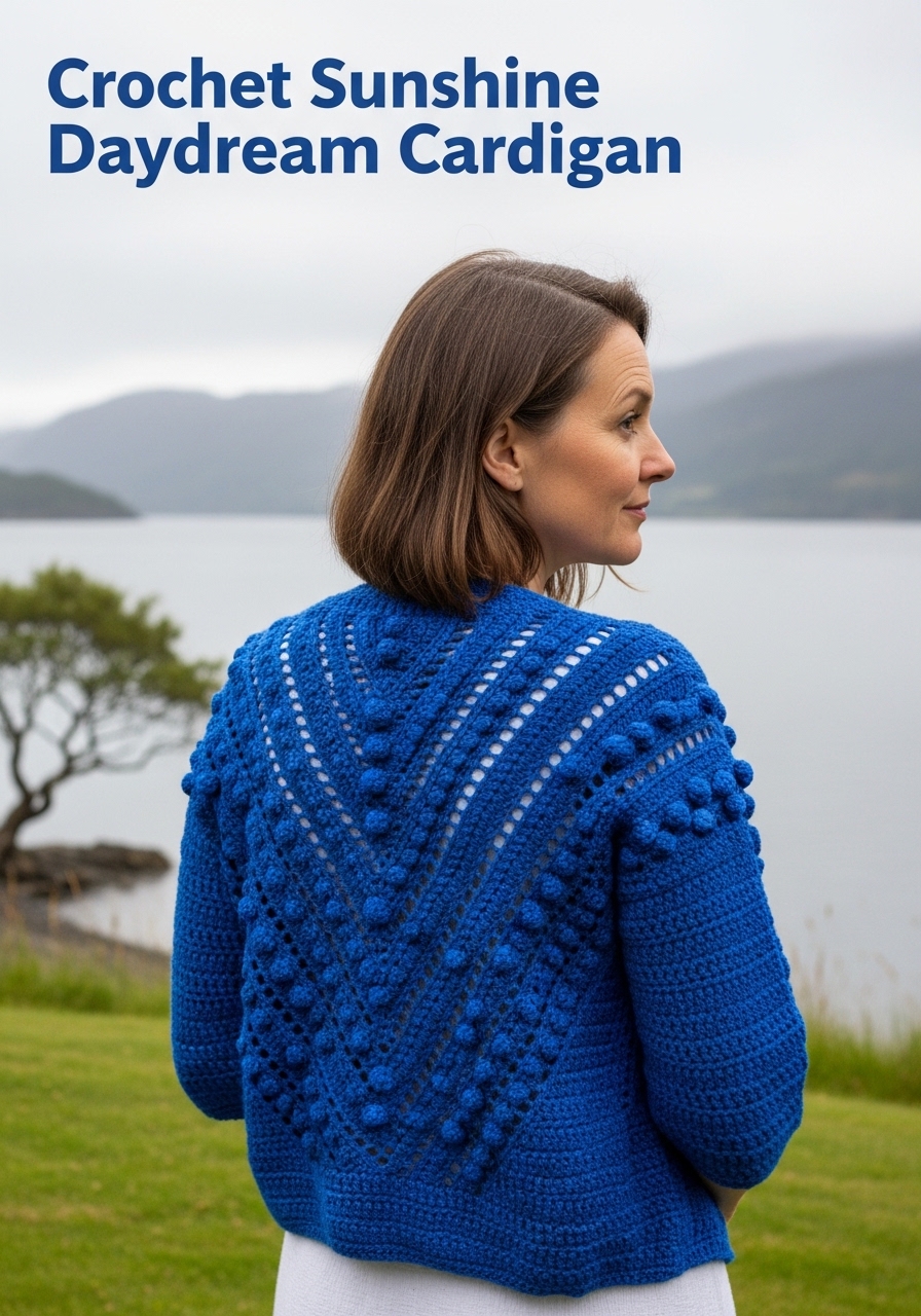 Crochet Sunshine Daydream Cardigan
