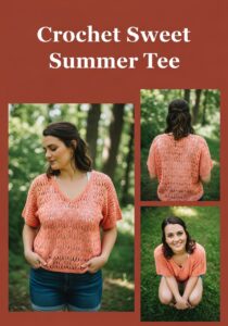 Crochet Sweet Summer Tee