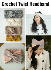 Crochet Twist Headband