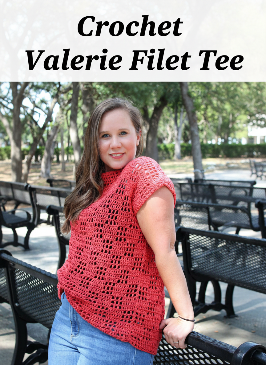 Crochet Valerie Filet Tee
