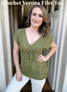 Crochet Verona Filet Tee