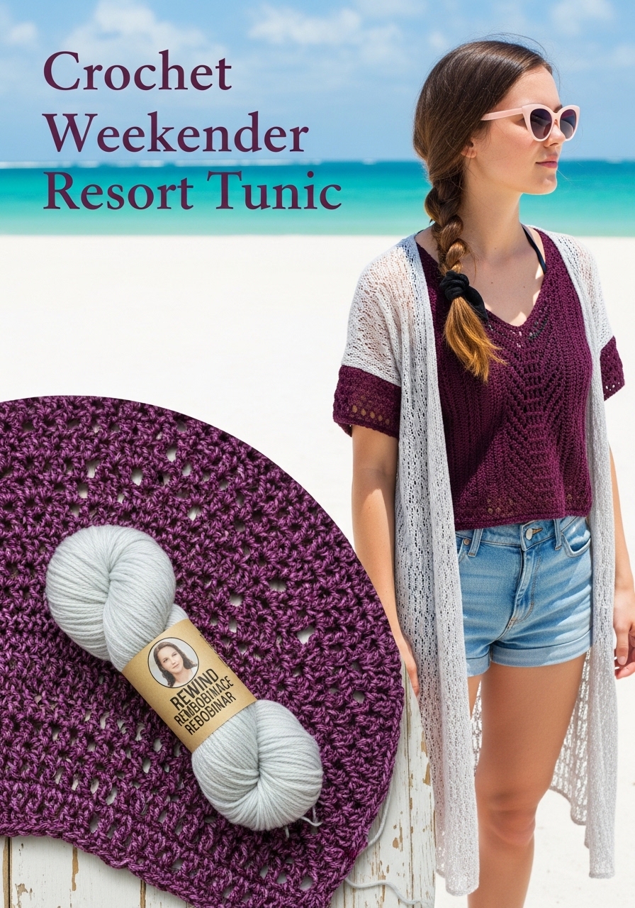 Crochet Weekender Resort Tunic