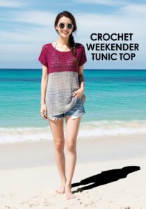 Crochet Weekender Tunic Top