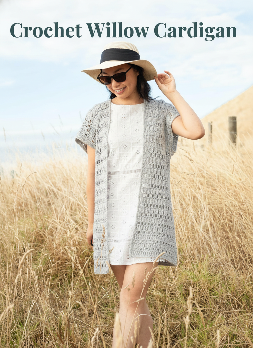 Crochet Willow Cardigan