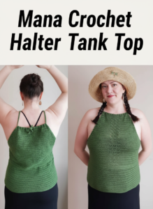 Mana Crochet Halter Tank Top