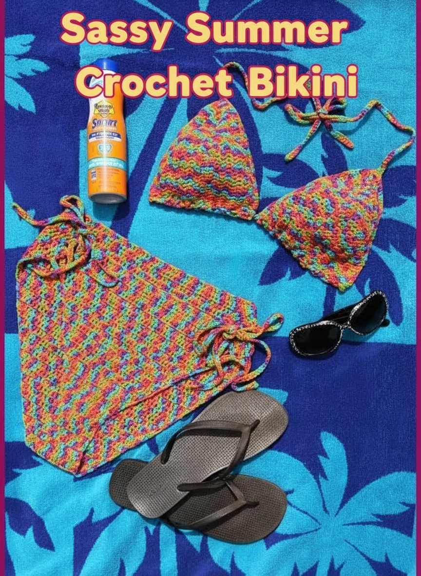 Sassy Summer Crochet Bikini
