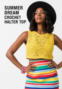 Summer Dream Crochet Halter Top